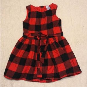 Cater black and red 2 toddler dress.